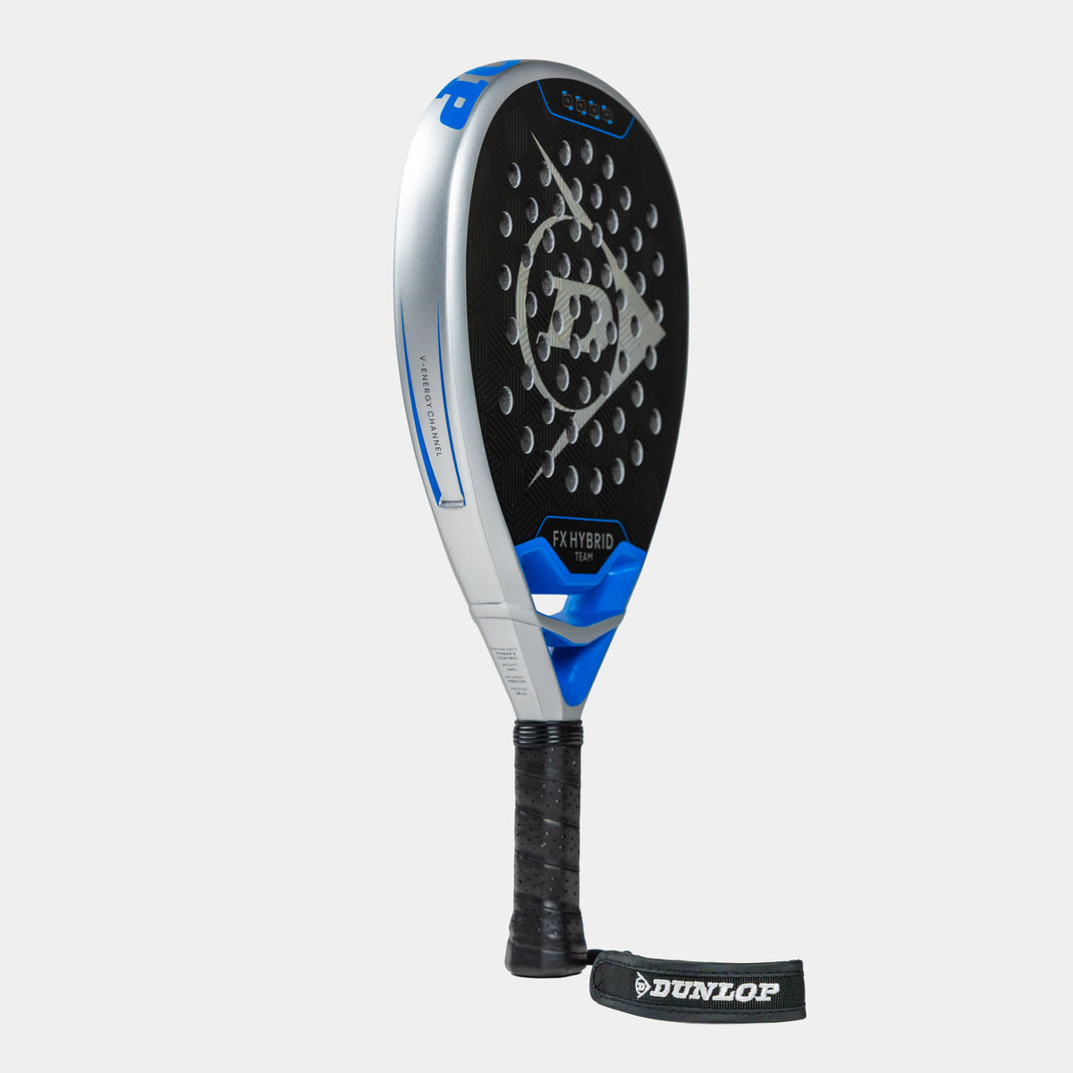 Dunlop FX Hybrid Team Padel Racket side view
